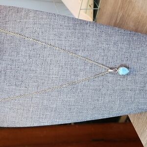 18inch  reversable necklace w gold tone chain